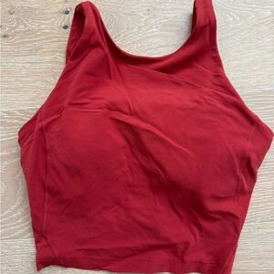Lululemon Athletica Red Sports Bra